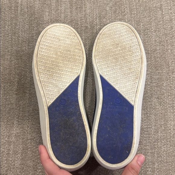 Rothy’s Original Slip On Sneaker Navy Size 7.5 - Picture 4 of 7